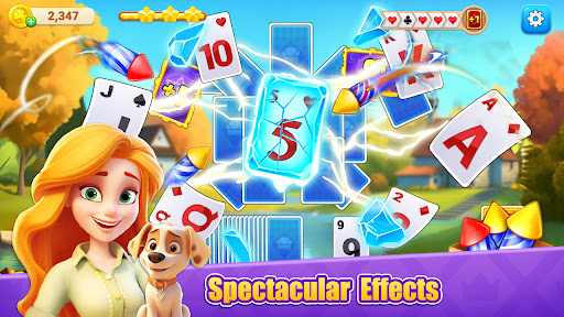 F Solitaire Tripeaks Screen 2