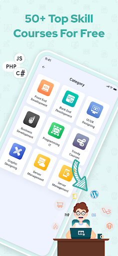 Learning: Online Courses Screen 3