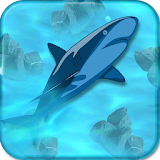 Blue Whale Shark Hunting Simulator 3d icon