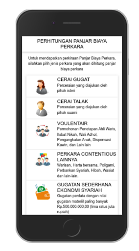 Android application Sembara PA Jakarta Barat screenshort