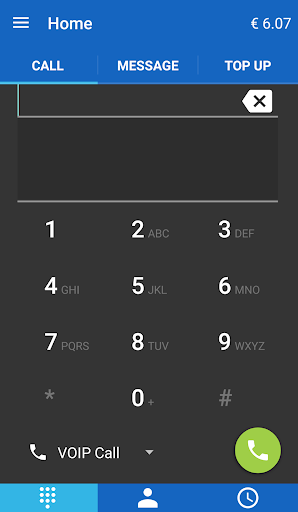 JustVoip voip calls Screen 3