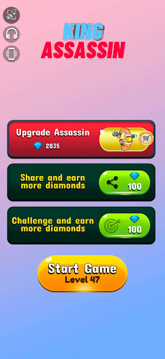 Android application King Assassin: Ninja screenshort