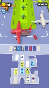 Plane Parking Jam: Match 3 Car
