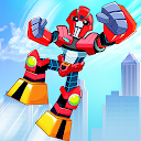 Super Hero Runner- Robot Games APK