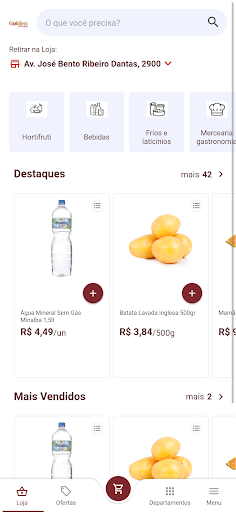 Android application Golden em Casa - Supermercado screenshort