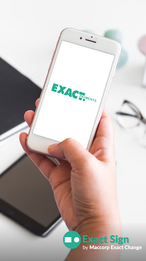 Android application Exact Sign screenshort