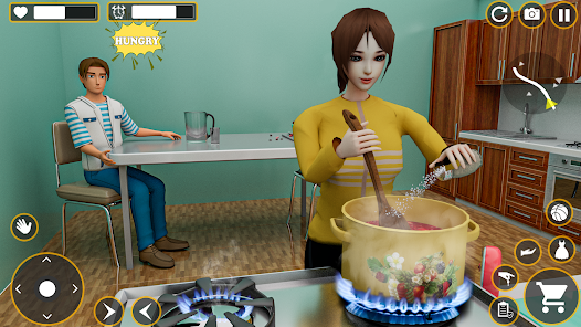 Captura 14 anime madre familia feliz android