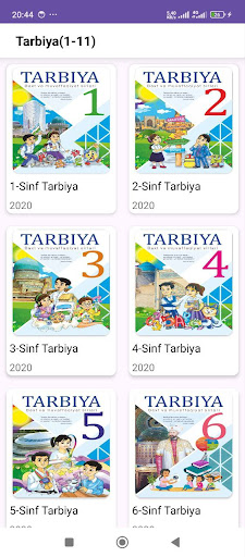 Tarbiya(1-11-Sinflar) Screen 3
