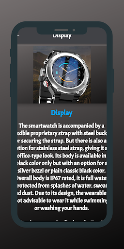 T92 pro Smartwatch guide Screen 2