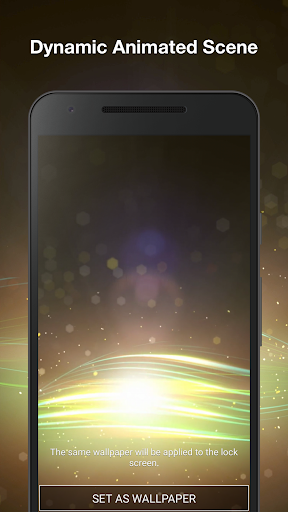 3d Light Live Wallpaper Screen 2