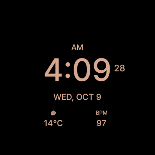 Get Pure Rose Gold Watch Face for Android Aso Report