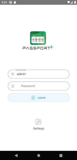 Android application PassportPlus screenshort