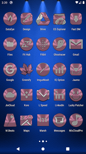 Lilac Purple Icon Pack Screen 3
