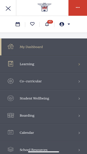 Android application Ascham Hub screenshort