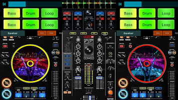screenshot of DJ Mixer Player Mobile