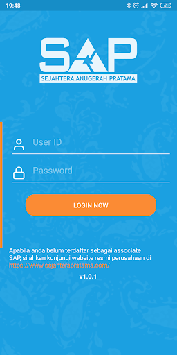 Android application SAP CBO screenshort