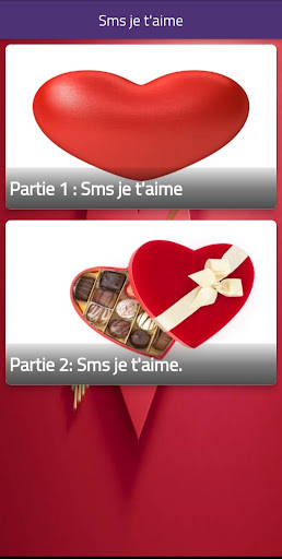 Lettres damour Trés Touchant Screen 3