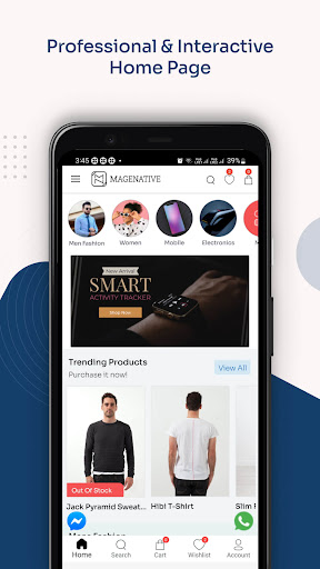 Screenshot of MageNative App