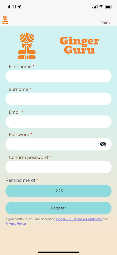 Android application Ginger Guru:Maximise Your Mojo screenshort