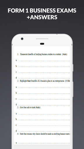Business Form 1 Exams +Answers Screen 3