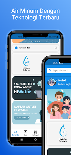 Android application HiWater Indonesia screenshort