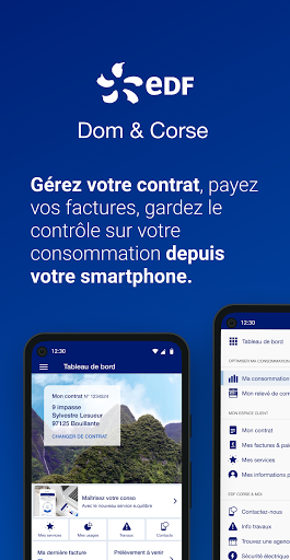 Android application EDF Dom & Corse screenshort