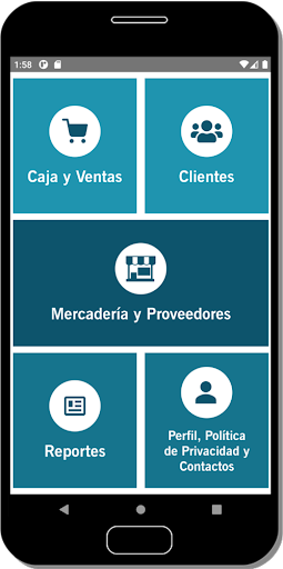 Android application Mi Asistente de Negocios screenshort
