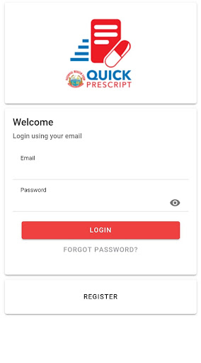 NHF Quick Prescript Screen 2