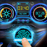 Dashborad fingerprint style lock screen for prank icon