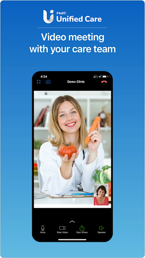 Screenshot of iHealth Unified Care