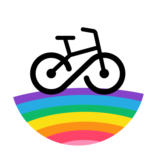 Riding the Rainbow logo