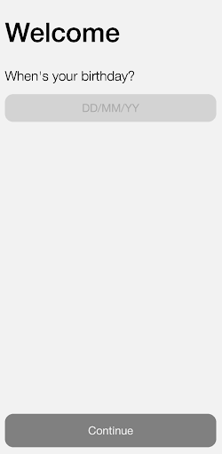 Android application LifeSpan Tracker screenshort