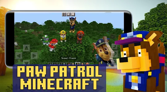 Paw Mod Patrol Minecraft PE