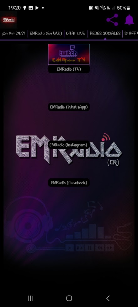 EMRadio (C.R) Screen 2