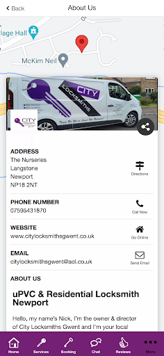 CIty Locksmiths Screen 3