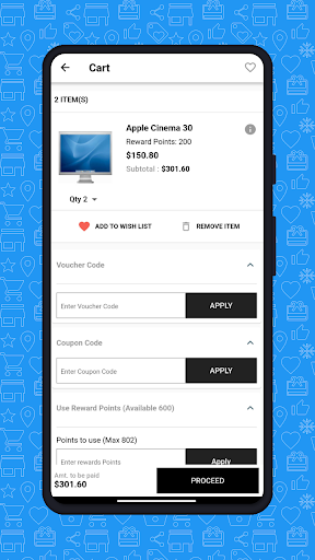 Screenshot of OpenCart Mobile App