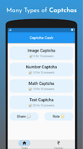 Captcha Cash : Earn Money