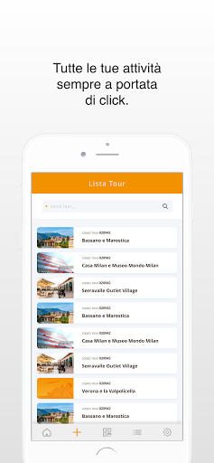 Tangerine Ticketing App Screen 2