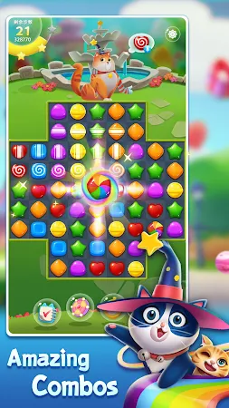Game screenshot Candy Cat: Match 3 candy games hack