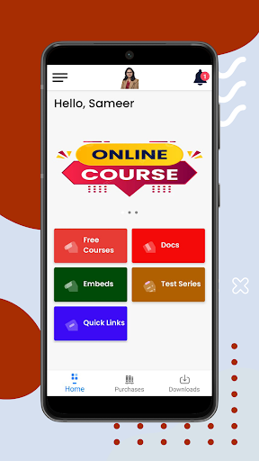 Android application Home Science hub screenshort