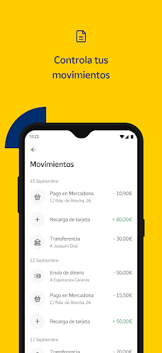 Mi Correos Prepago Screen 3