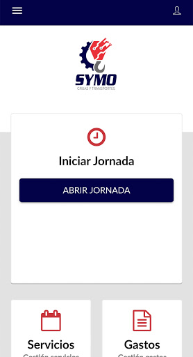 App Grúas Symo Screen 2