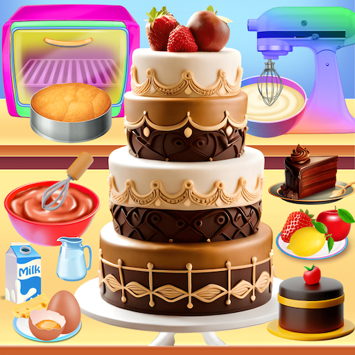jogo de decorar bolo de boneca – Apps no Google Play