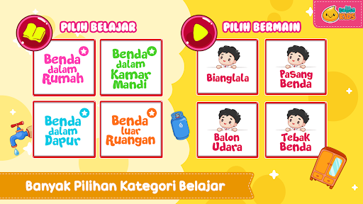 Android application Belajar Benda + Suara screenshort