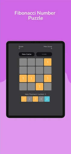 Fibonacci Number Puzzle - Screenshot 1