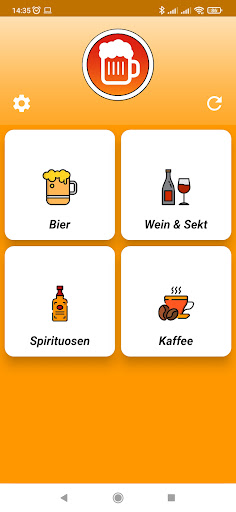 Android application BierNot! screenshort