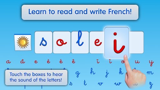 Screenshot of French Words for Kids