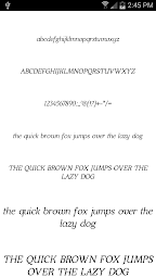 Fonts for FlipFont