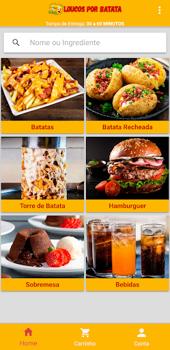 Android application Loucos por Batata screenshort
