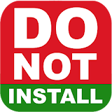 Do Not Install icon